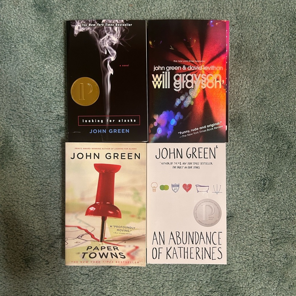 Bundle of Four John Green Books - Picture 1 of 2